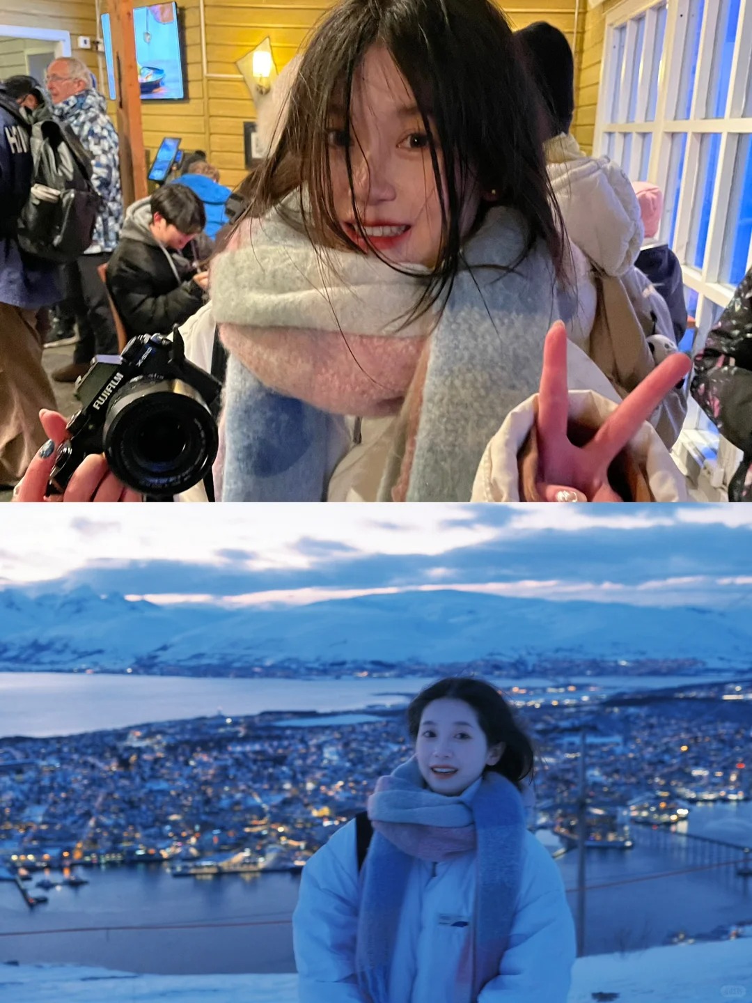 Strong姐｜毛坯的人生，精装的朋友圈
特罗姆瑟山顶真的
冷死人了！！！！！！