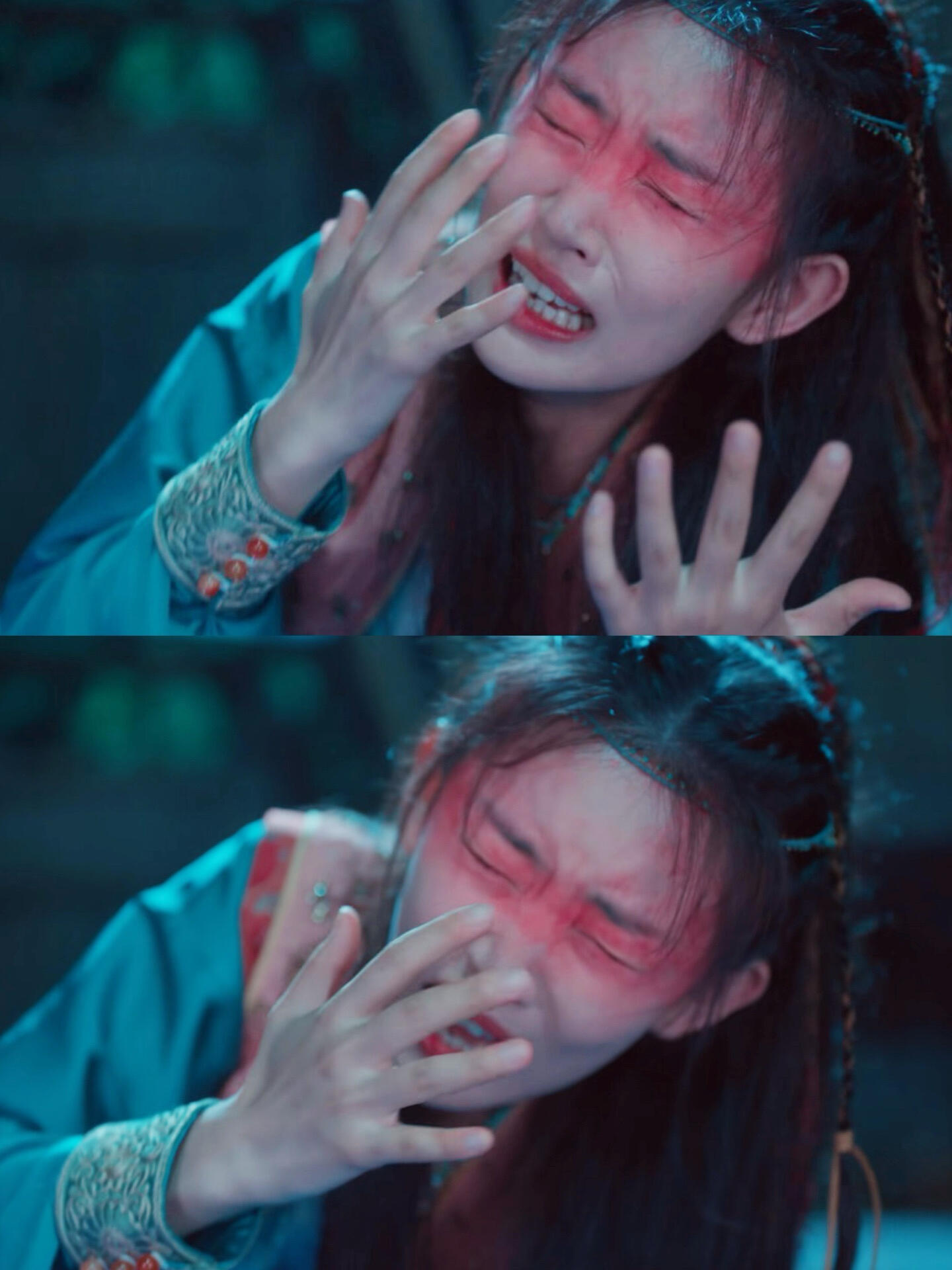 阿术的眼睛中毒，这一幕演技炸裂