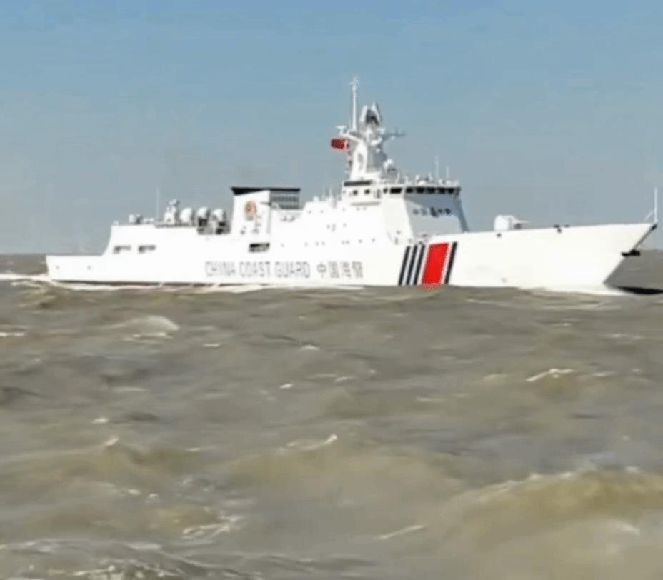 海警最先进的501型海警船开始海试了。  基于成熟可靠的052D驱逐舰船体打造。