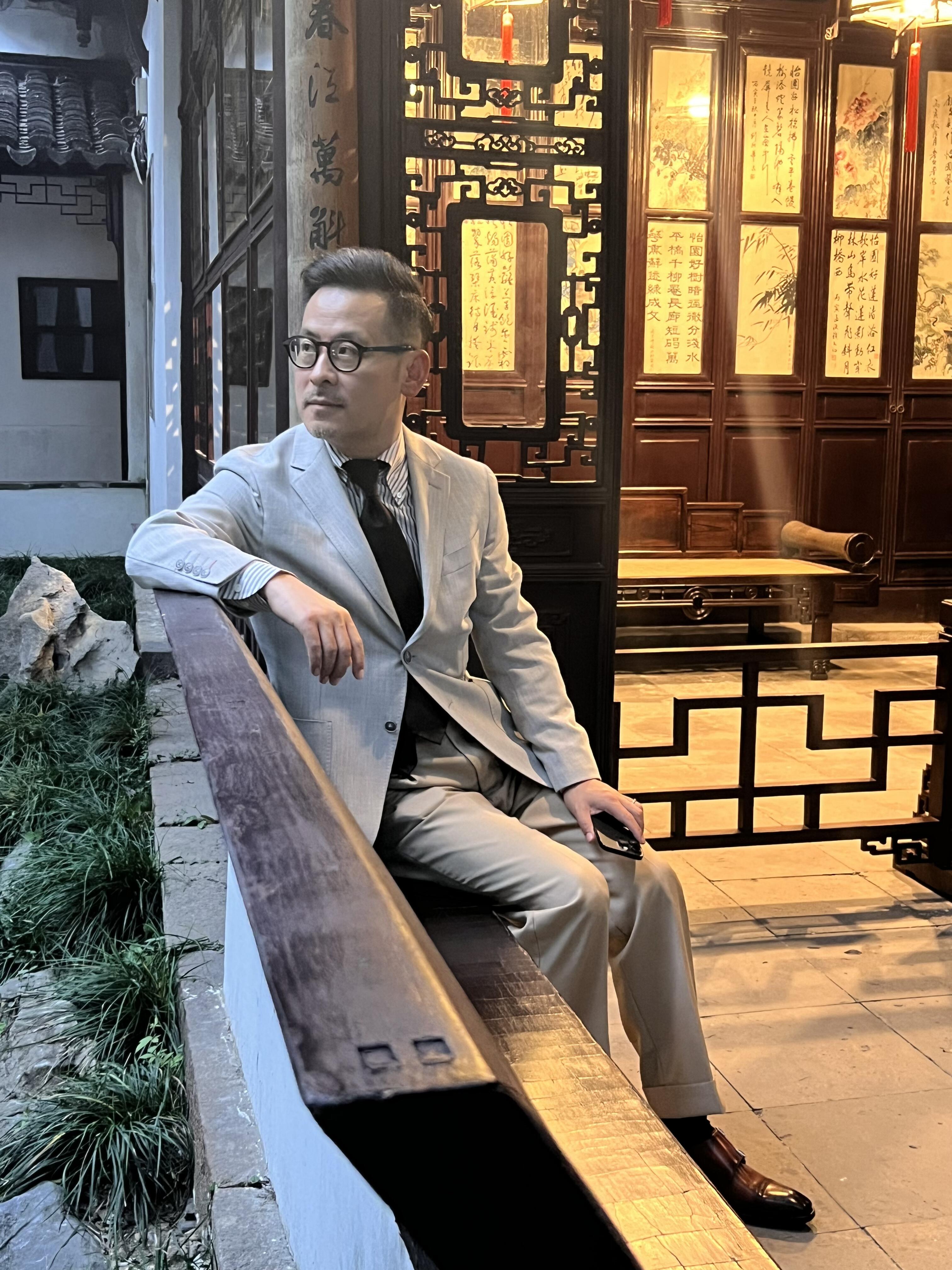 西装是男人的生活态度