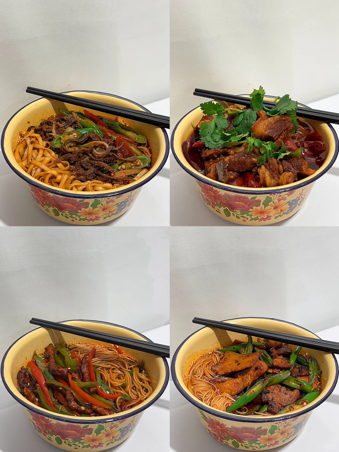 今天吃什么|在家做饭🍳分享4种面条做法合集