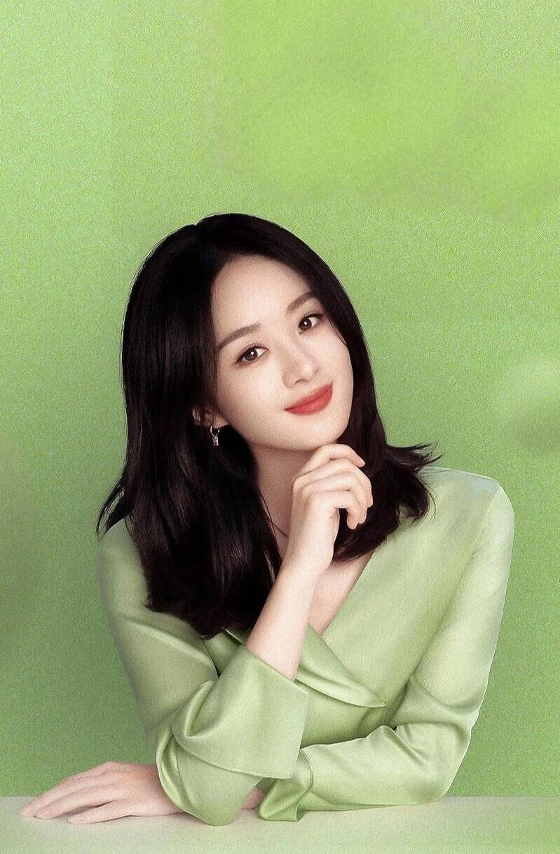 赵丽颖优雅清爽