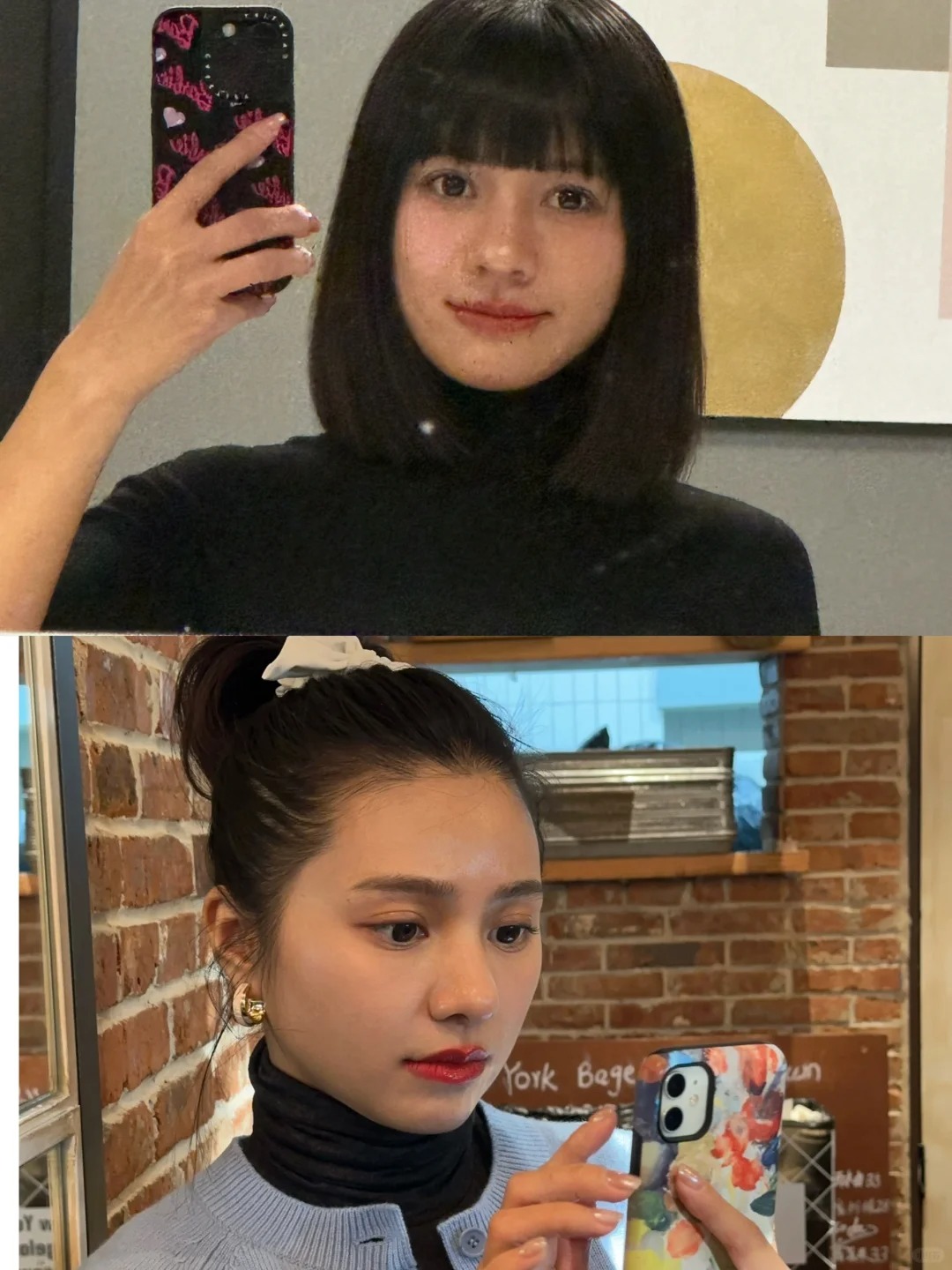 到底要不要刘海啊？
刘海到了尴尬期 又开始纠结留不留了