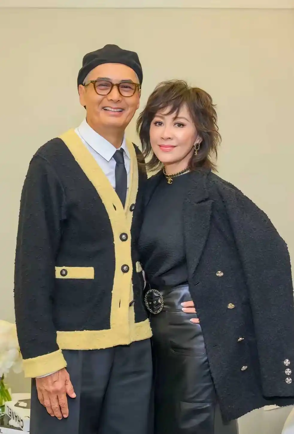 他们俩是圈内口碑相传的模范夫妻
