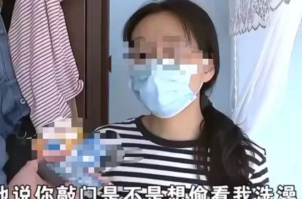 2021年，浙江杭州一女子准备去上厕所，可是合租男却在洗澡，女子多番催促后，男子