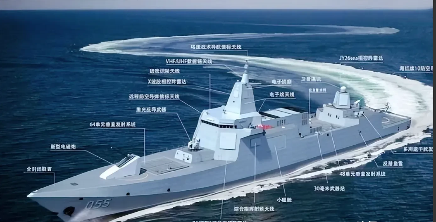 052DG改进空间接近顶点，055的改进才开始。

今年俺们下水的军舰不多，据说