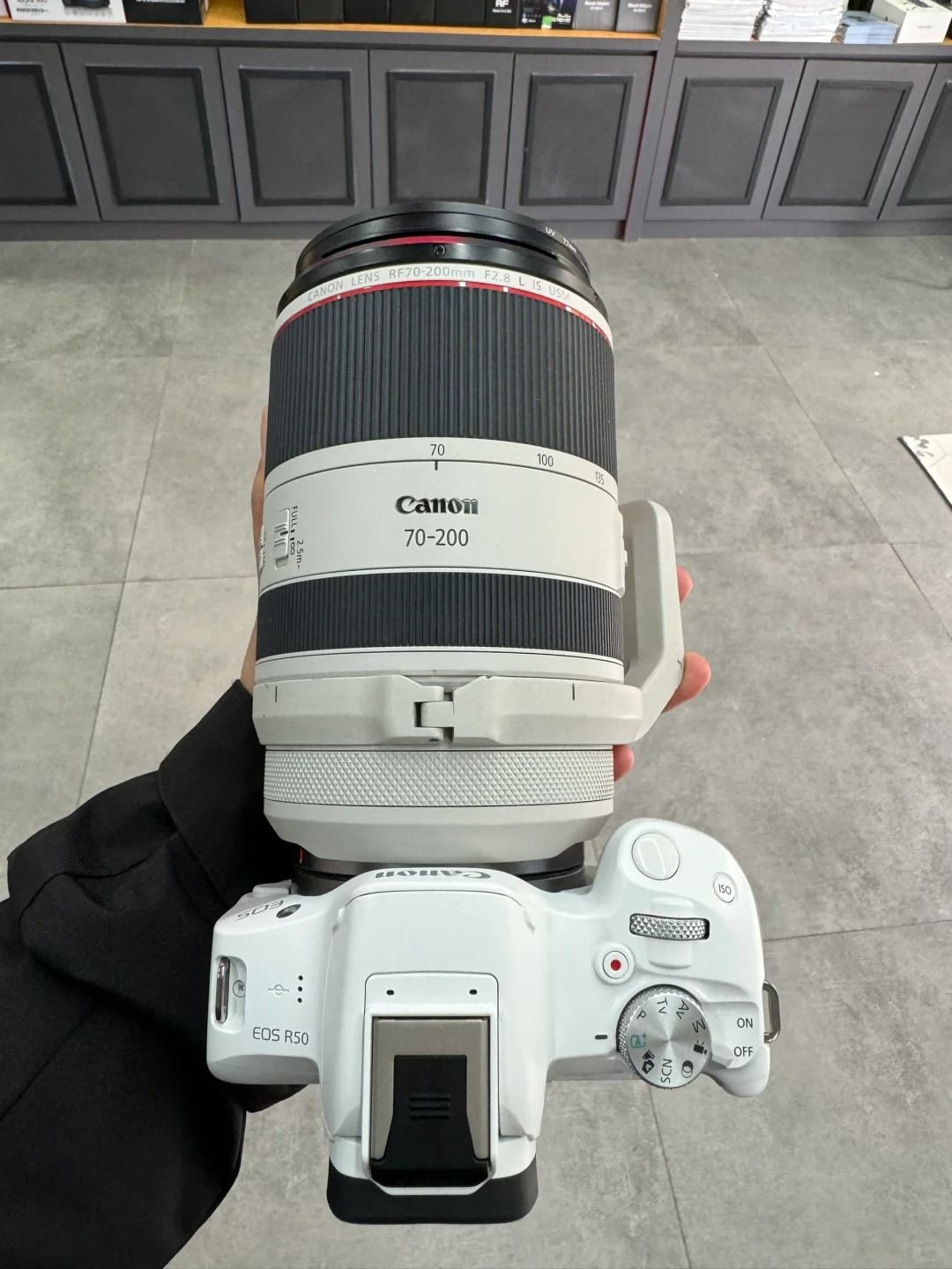 你们称这种搭配叫什么
R50搭配70-200f2.8镜头，你还别说，拍出来还真不