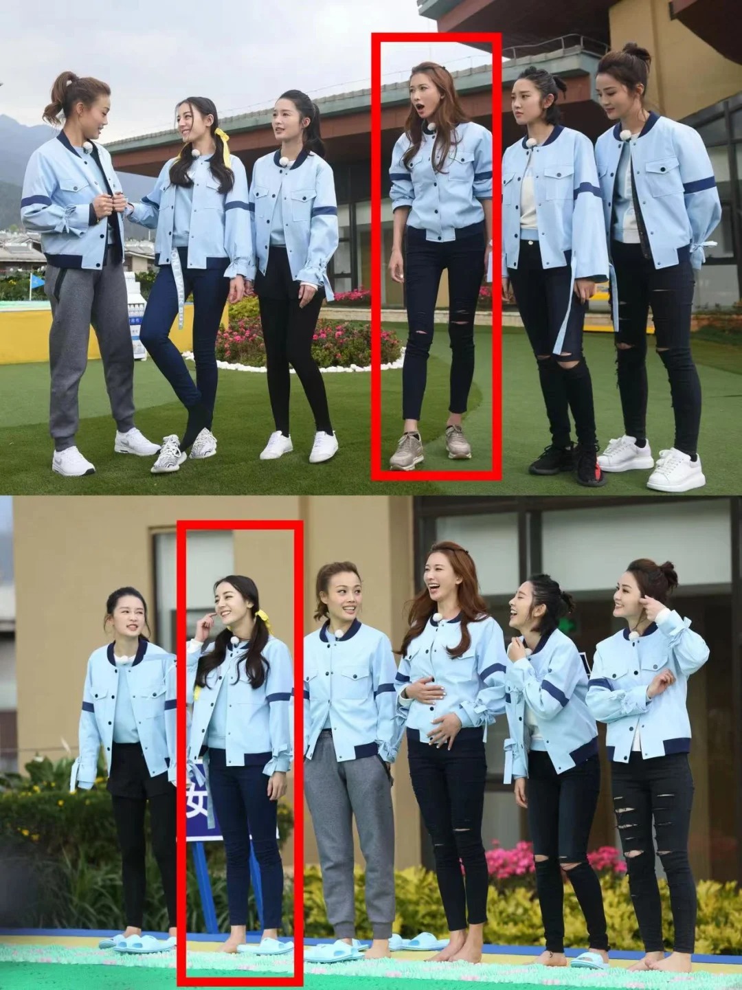 沃趣，她俩美得格外突出…
其他美女也好看，但志玲姐姐和热巴真的是一眼突出，有颜有