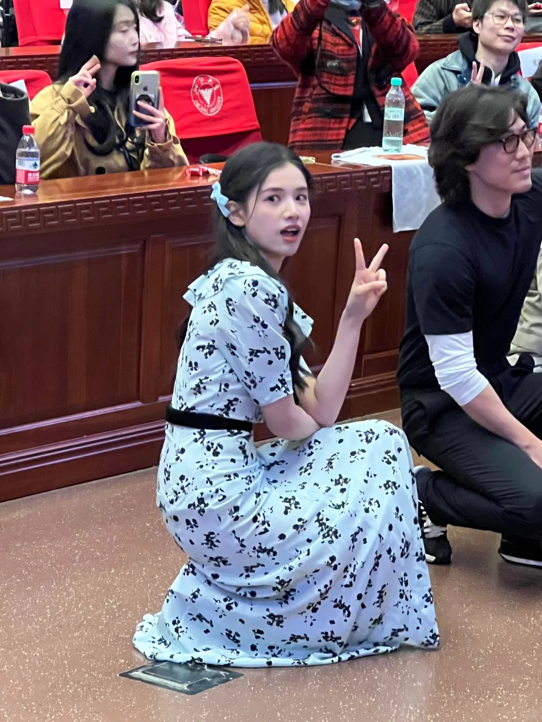 摸到公主手啦！