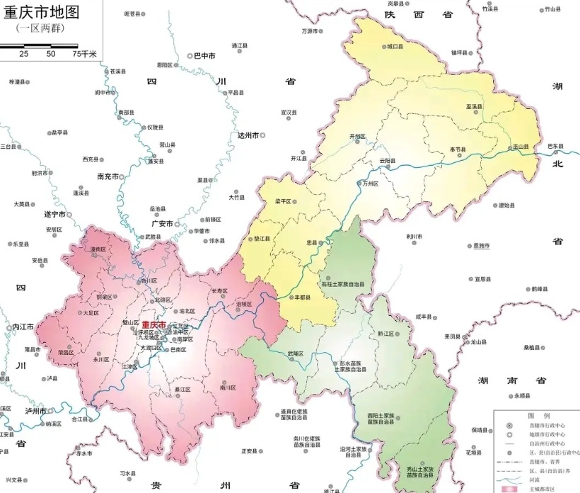 全国唯一双三城市重庆市！重庆市是全国唯一人口三千万以上，GDP三万亿以上的城市，