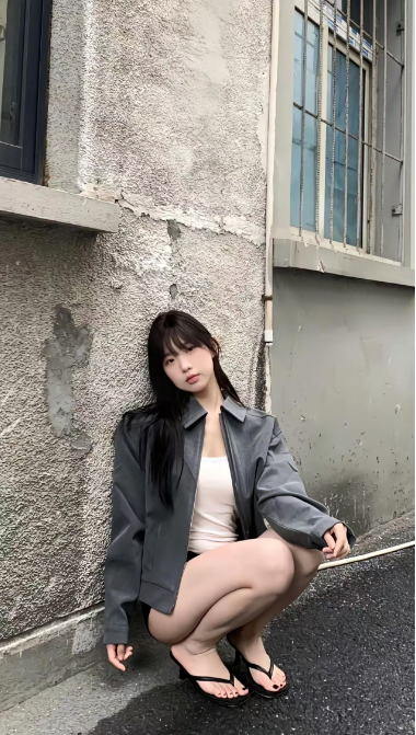 蹲着好看还是站起来好看呢哈哈哈哈