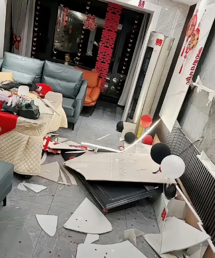 结婚几天就已经成这样了