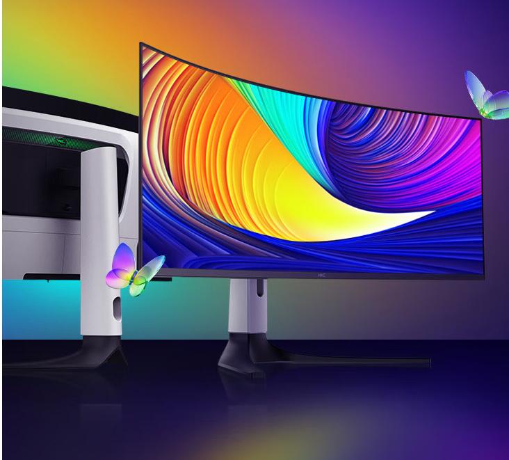 HKC“GS49UK”49 英寸带鱼屏显示器开售：双 2K 240Hz QD-O