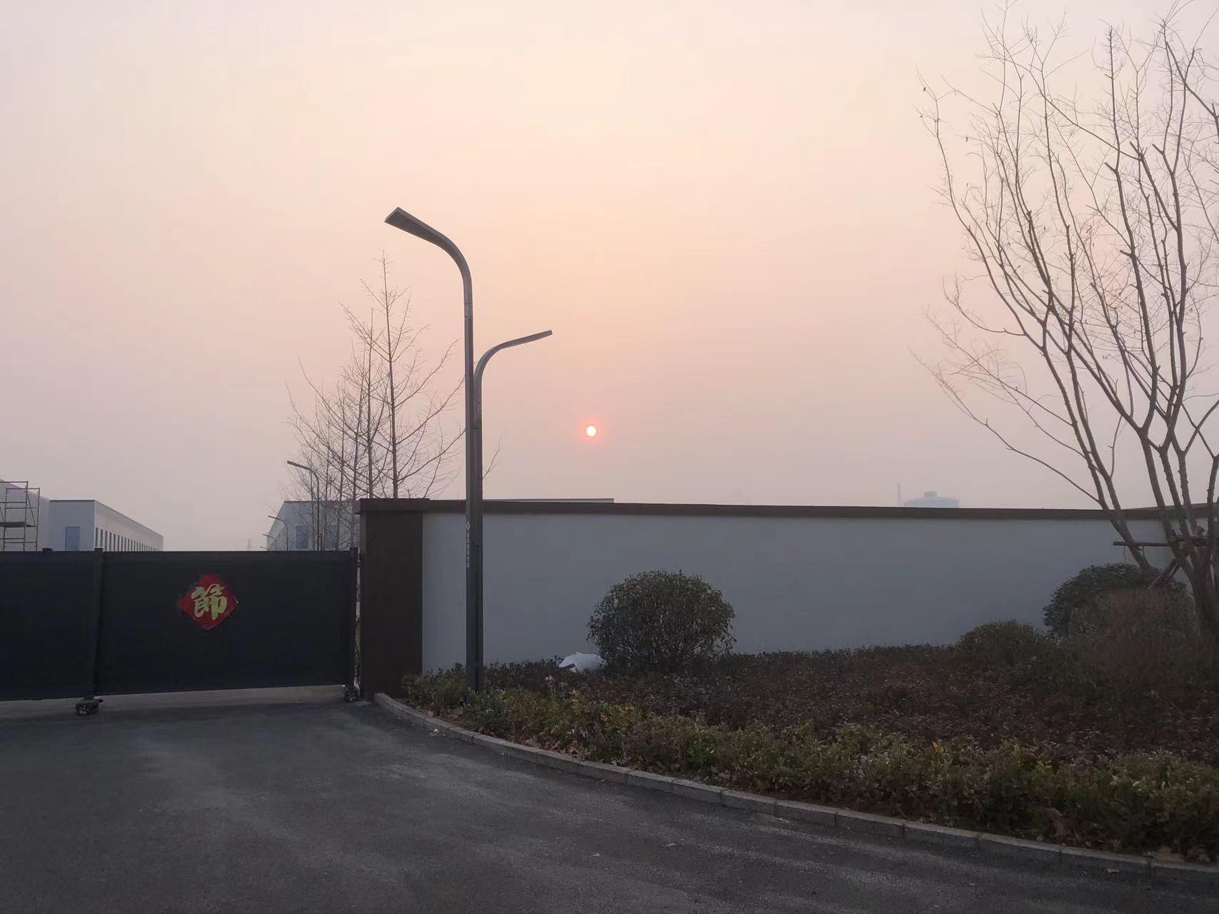 早晨的太阳，真美