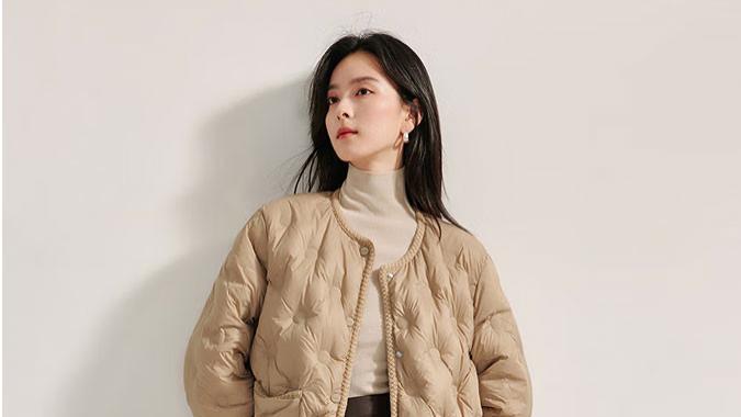 这件空气感保暖羽绒外套，好看有型百搭舒适，让你轻松过个冬