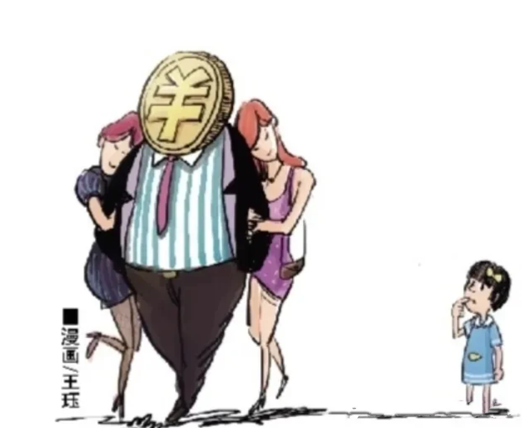 或许这就是丛林法则！
封建社会的姑娘，宁愿嫁给大户人家做小妾，也不愿意嫁给穷人，