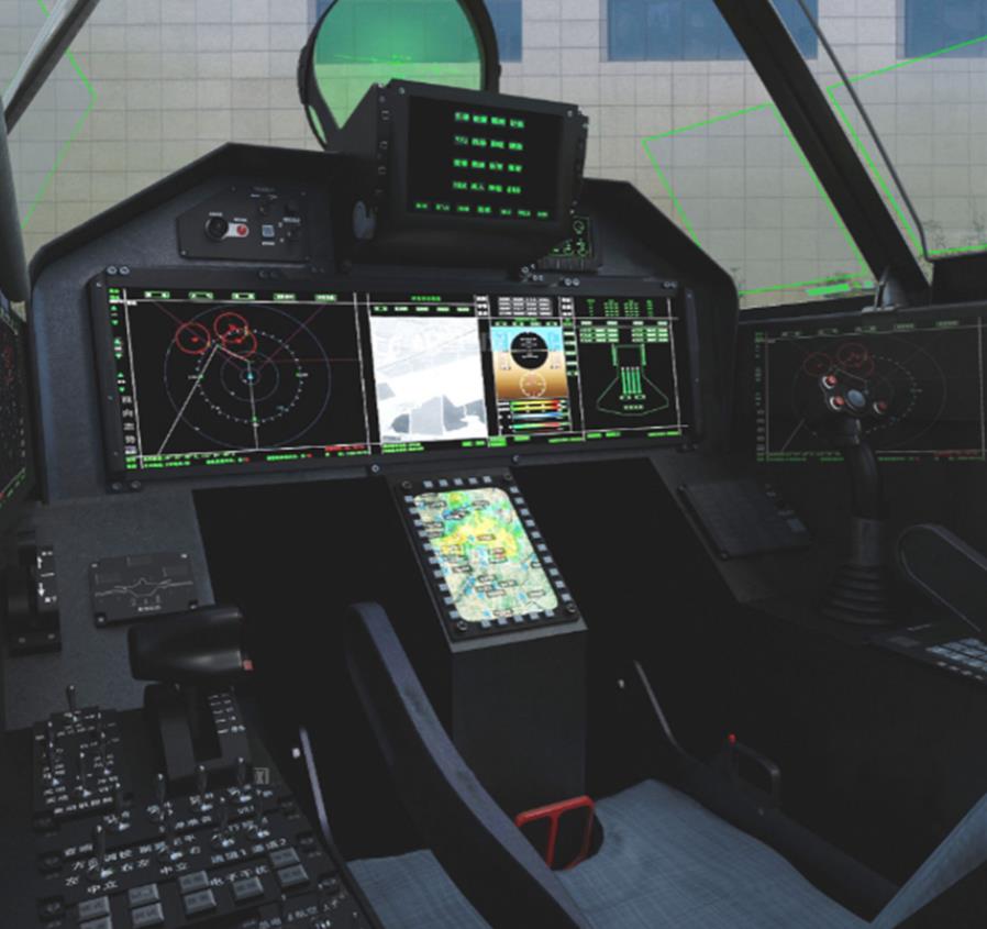 据说这可能就是歼-20的座舱仪表，满眼的中文菜单、中文界面看着实在是太爽了！
歼