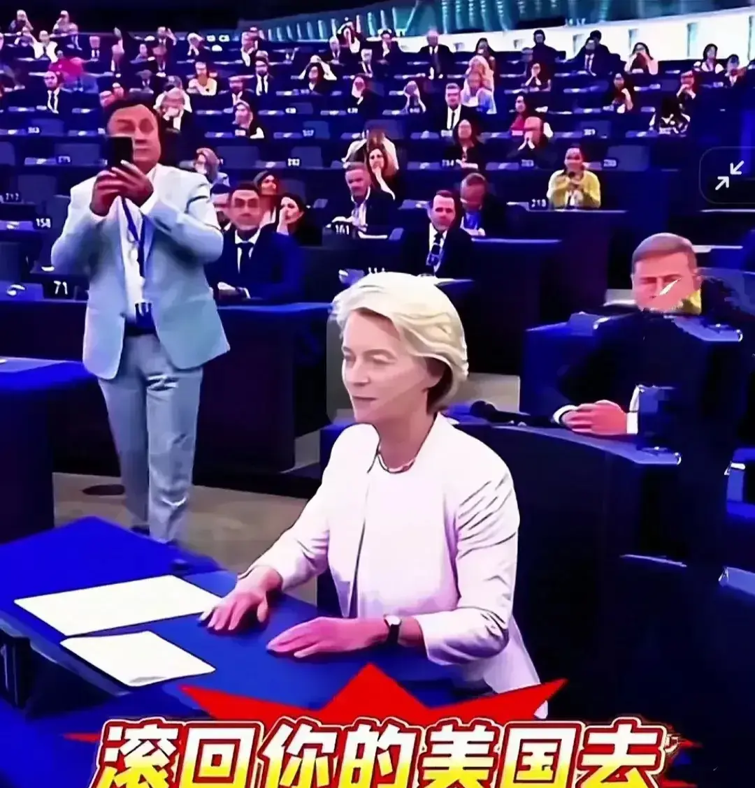 “滚回你的美国去！”