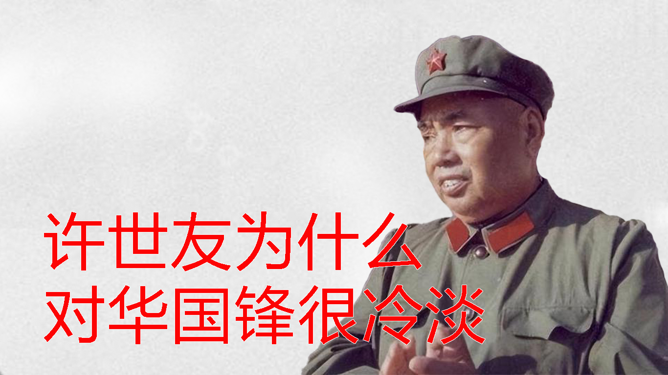 华国锋登门看望许世友，许世友为什么表现得很冷淡