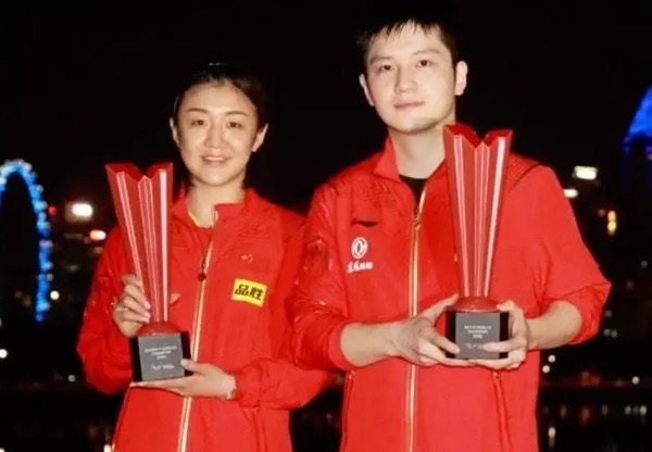 陈梦很仗义 她的情况和樊振东不太一样 