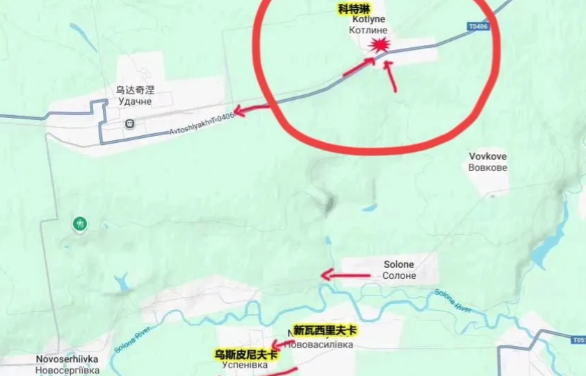1月21日，据俄战地记者利西岑的现场报告，红军村方向，俄军无人机小组使用热成像自