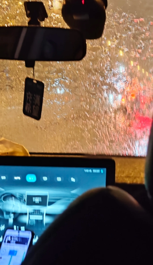 北京今天的雨好大啊，好吓人。

坐标海淀区，知春里附近，下班正赶上打雷，刮风，下