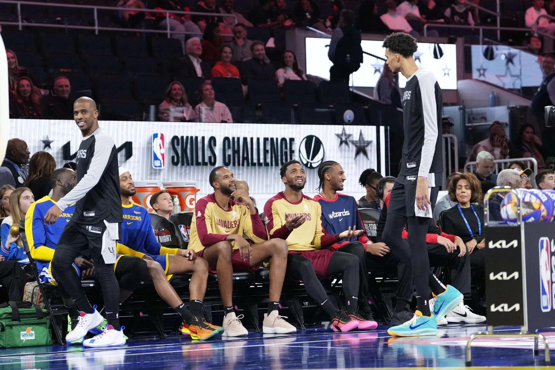 espn评文班保罗技巧赛事件: 两人耍小聪明失败 但nba规则问题太大