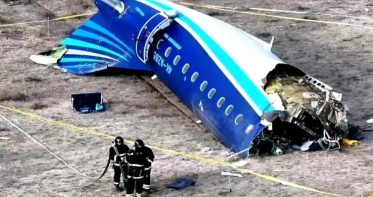 阿塞拜疆数字与交通运输部发布声明：12月25日在哈萨克斯坦阿克套地区坠毁的阿民航