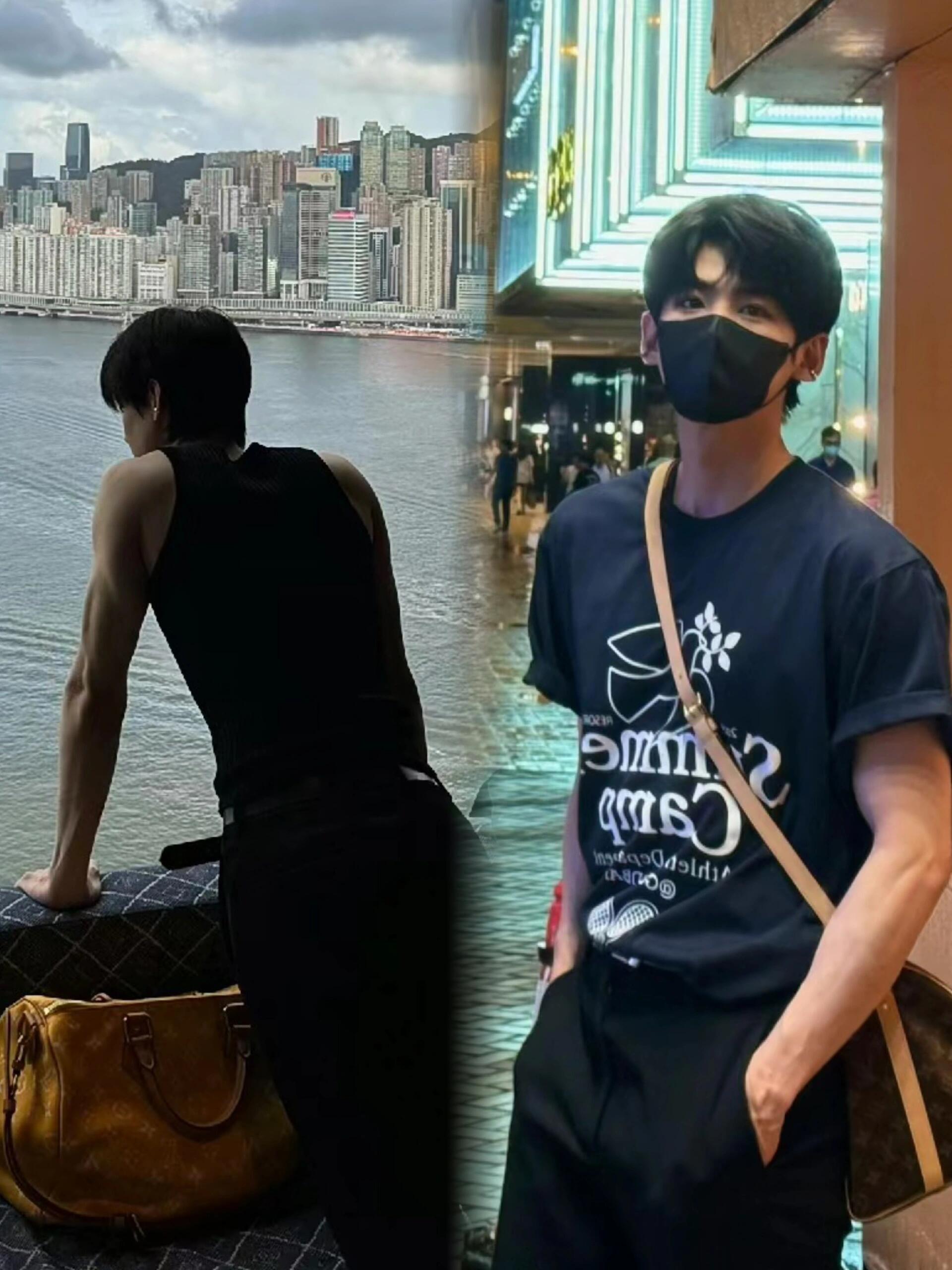 这个衣品爆炸的男人