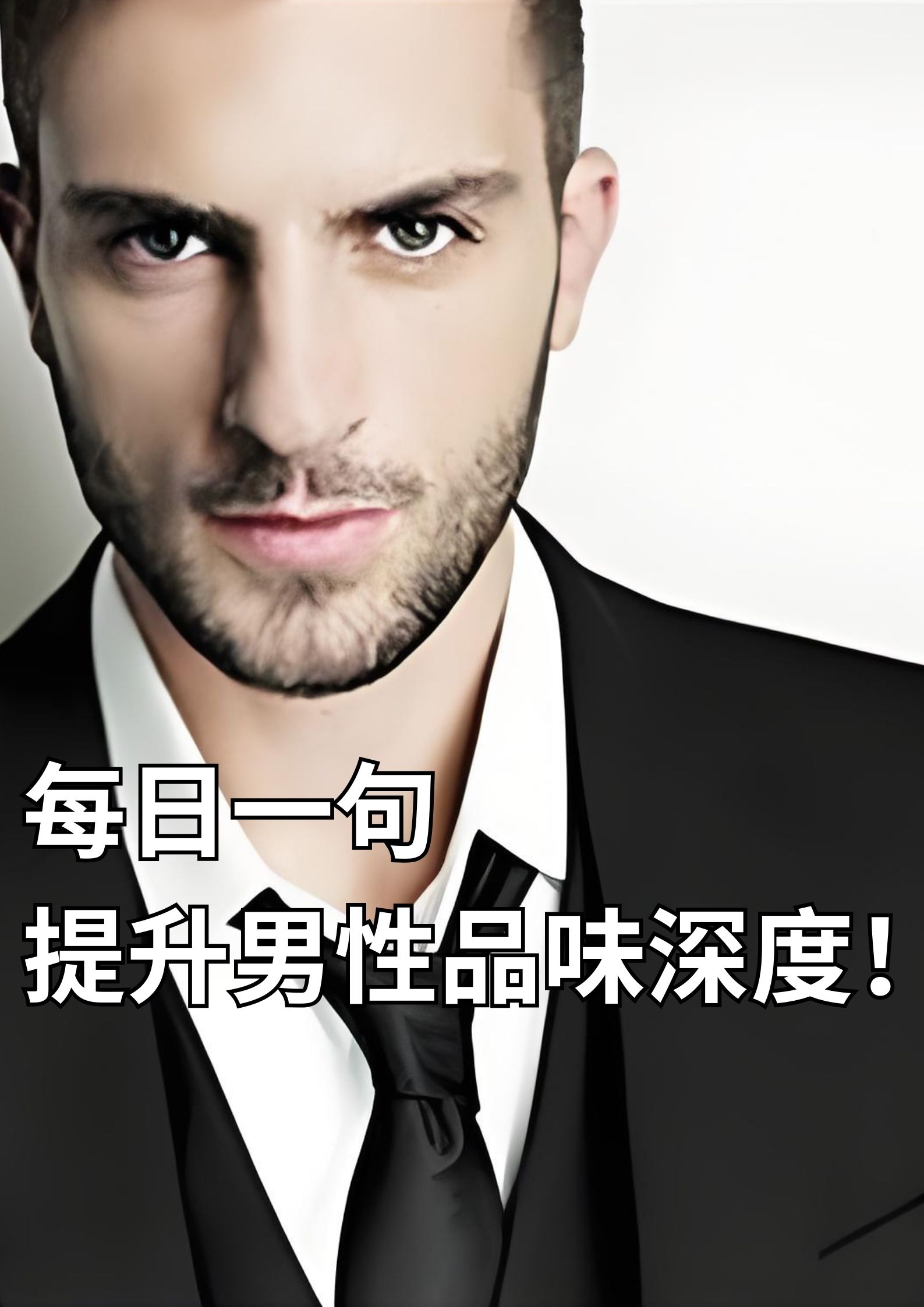 每日一句：提升男性品味神深度！