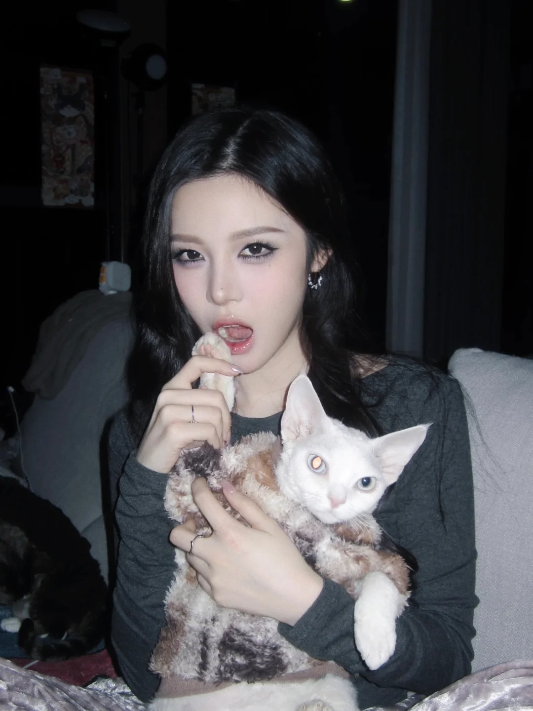 ccd+闪光灯的清冷感