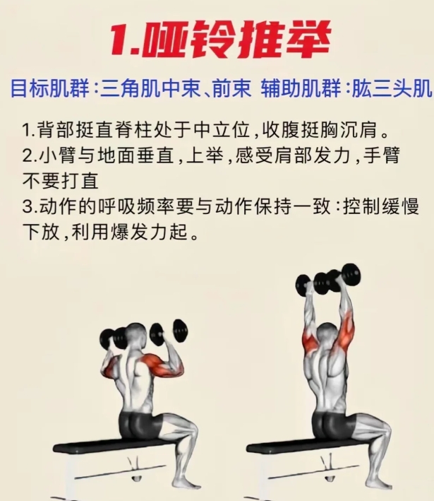 练肩黄金动作