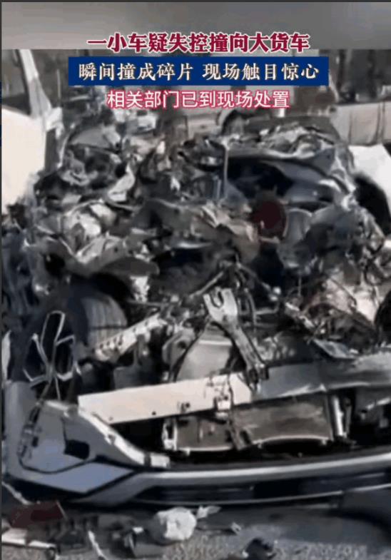 广东河源电动SUV车祸极其惨烈，但是有两点没想到：

1、没想到SUV司机如此冷