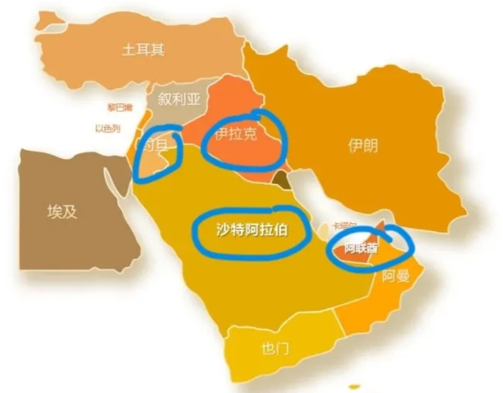 要是以色列战败，美国在中东会扶持谁？
 
首先看看沙特阿拉伯，是重要产油国，长期