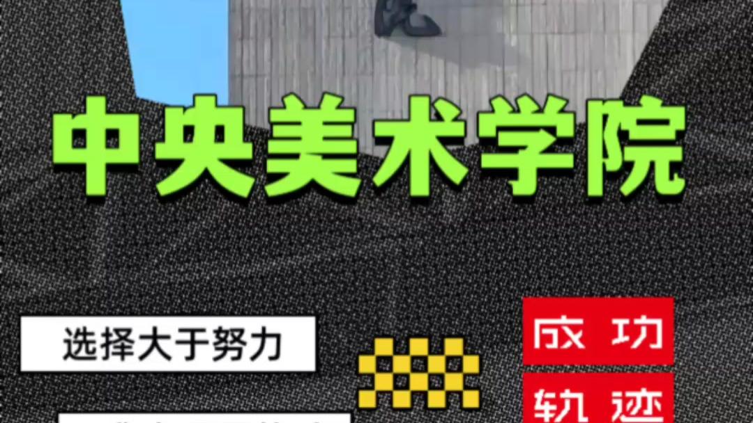 美术生校考资讯/央美录取原则及历年校考