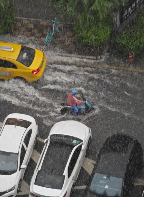 番禺又下暴雨，水浸街！这下保险公司又忙了！