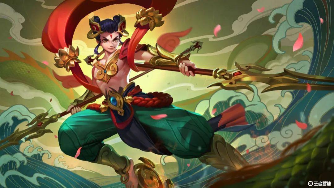 王者荣耀：克制射手的两个对抗路英雄，亚连，哪吒都可以！