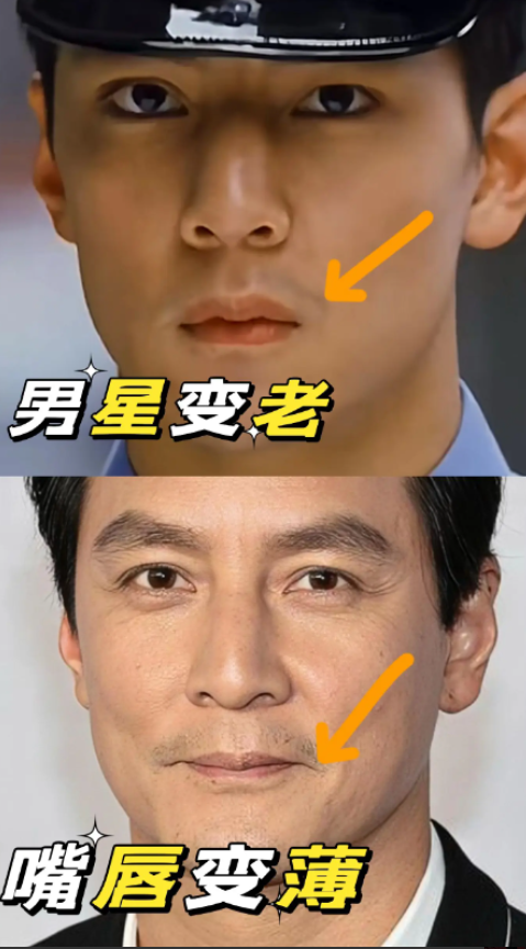 吴彦祖证明：人越老嘴唇会变得越薄