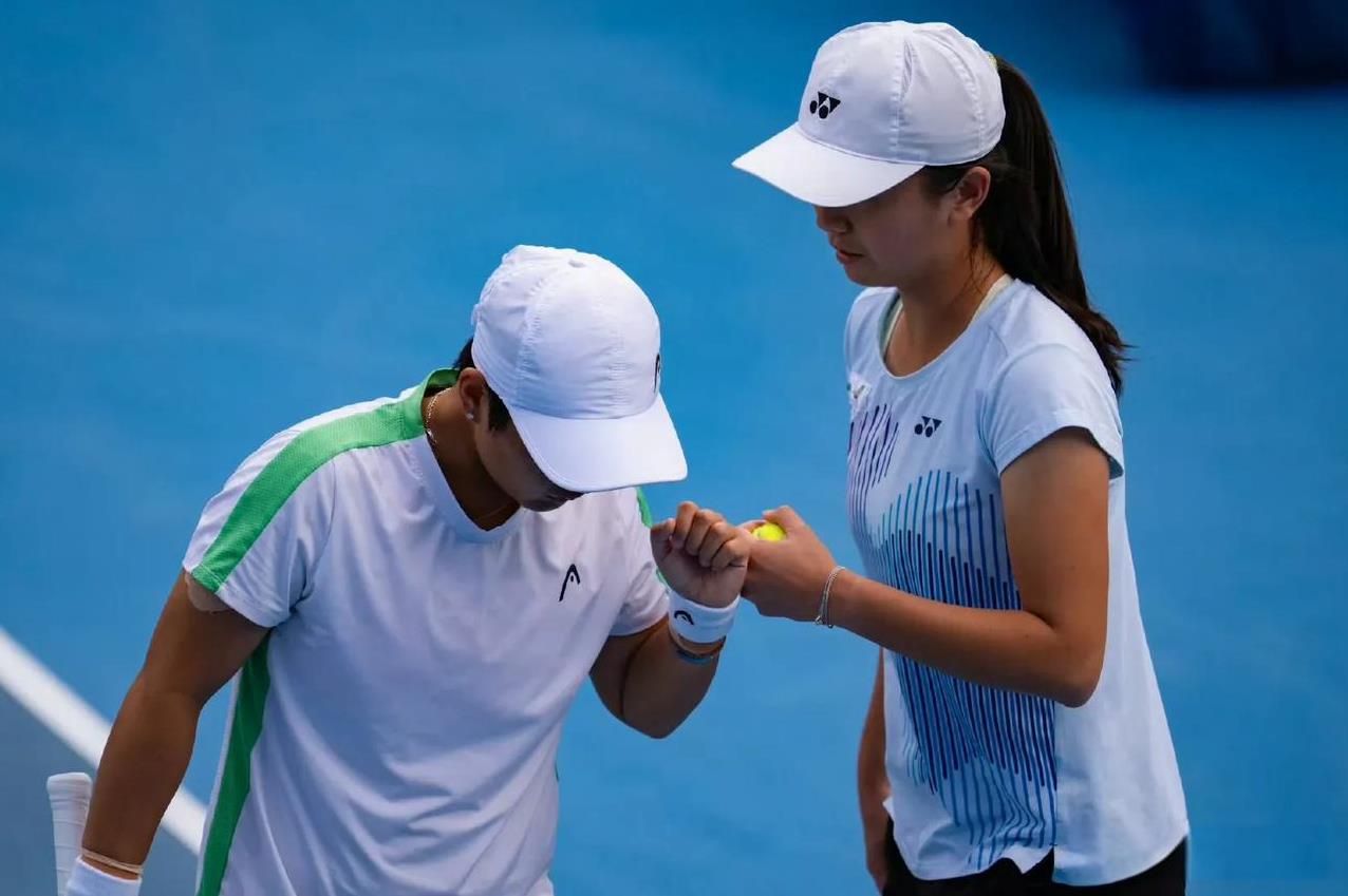 蒋欣玗/吴芳娴横扫晋级决赛 赛季第3冠有戏！
WTA1000????多哈站女双半