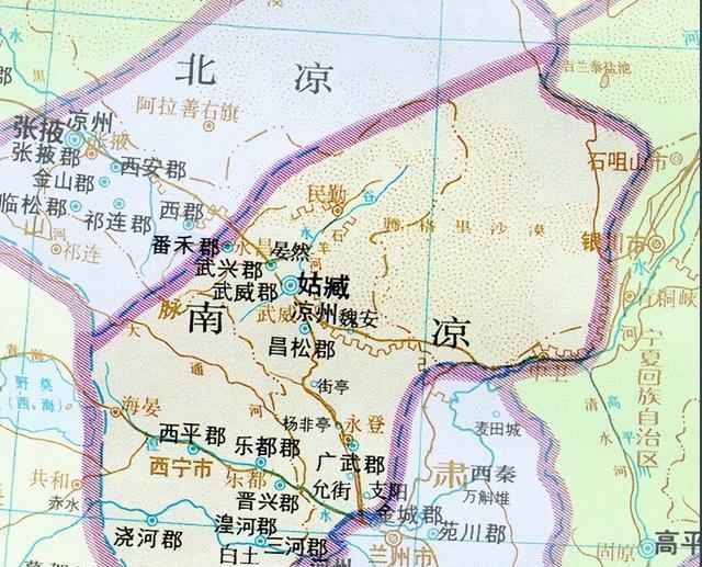 十六国之南凉