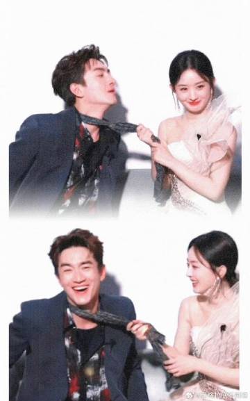 #林更新称呼赵丽颖赵老师#赵老师林老师，两个朋友之间的互动真的好好玩了！！鹅啊！