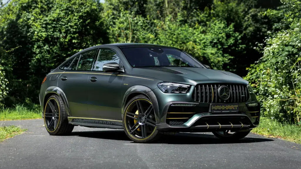 800马力西装暴徒！Manhart爆改奔驰GLE AMG Coupe