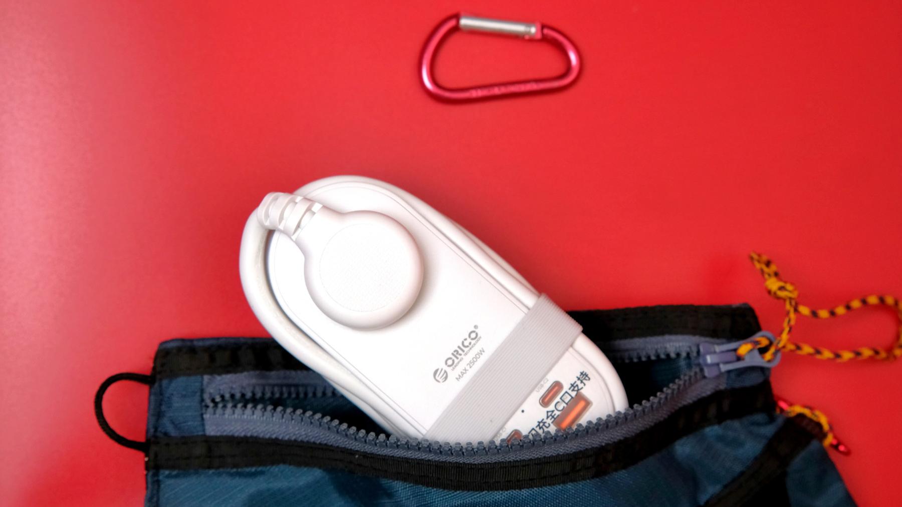 超方便的插排，旅行、出差最优解！奥睿科（ORICO）65w氮化镓口袋插排