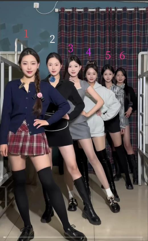 选一个做女朋友，你们怎么选？