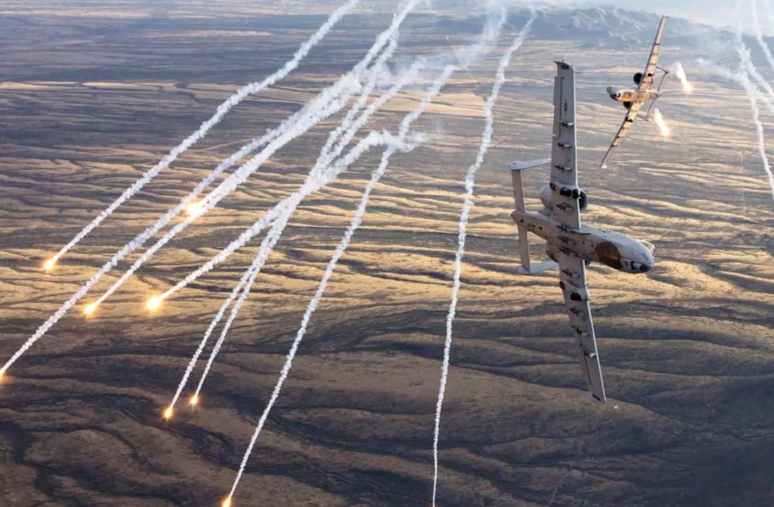 2023年美国空军国民警卫队A-10C攻击机训练