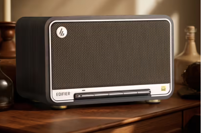 漫步者 EDIFIER M330 蓝牙音箱新增黑胡桃配色：Hi-Res 双金标认