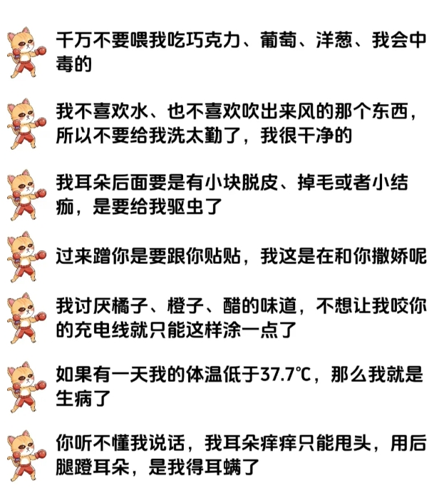 小猫咪很想告诉你的几件事。

铲屎官们注意啦！

其实小猫咪也是有情绪的，它们和