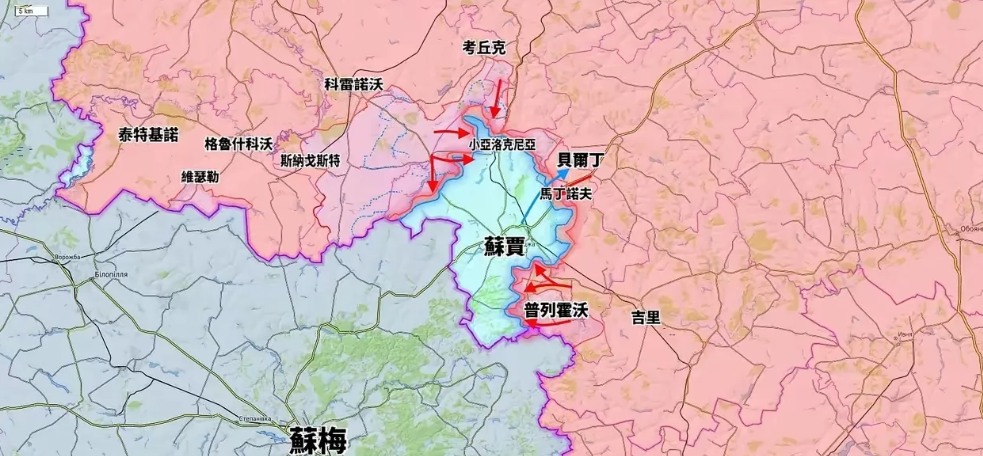 绝地反击！本以为强大的俄军四面合围就要取胜的时候，弱小的乌军突然发力四处反击，这