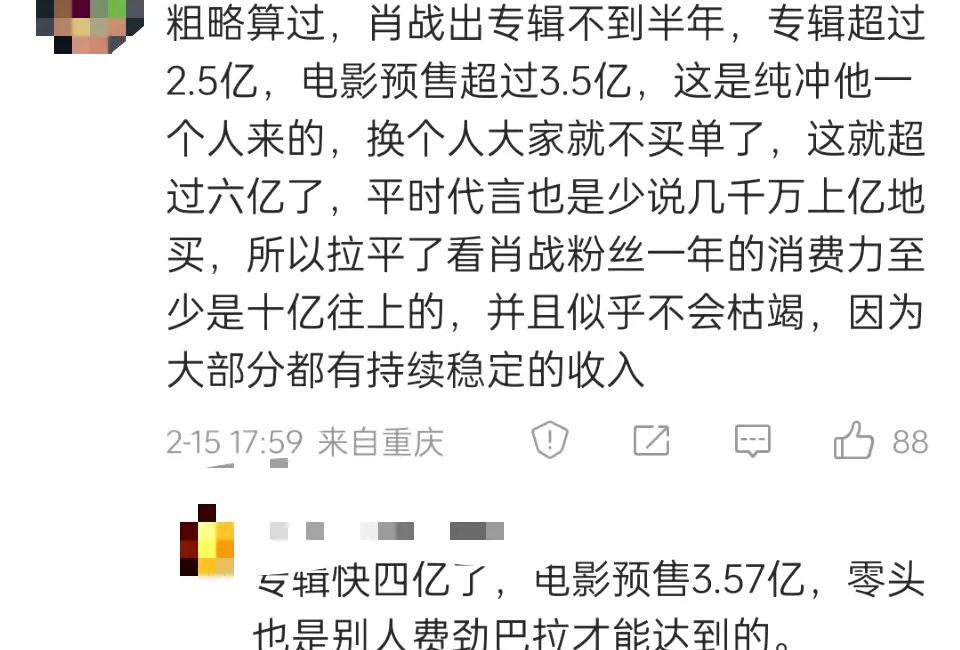 肖战粉丝真是太有趣了，10亿是什么概念！

对于一些公司来说，10亿可能连营业额