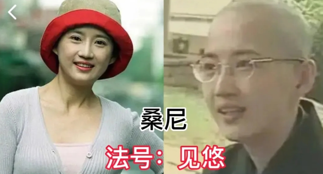 看破红尘出家的10位明星！李娜削发为尼，“林平之”舍弃百亿家产
第1位:余小雪